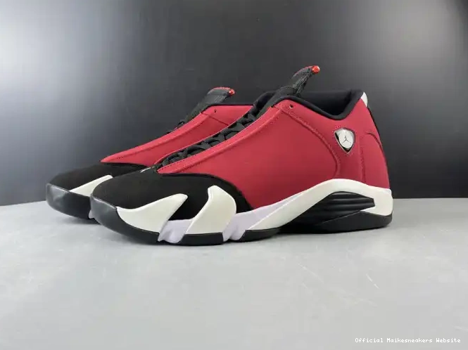 Official Maikesneakers RETRO 487471-006 TORO RED JORDAN 14 AIR GYM 0405
